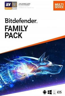 Bitdefender Family Pack PC, Android, Mac, iOS (15 Devices, 3 Years) - Bitdefender Key - GLOBAL