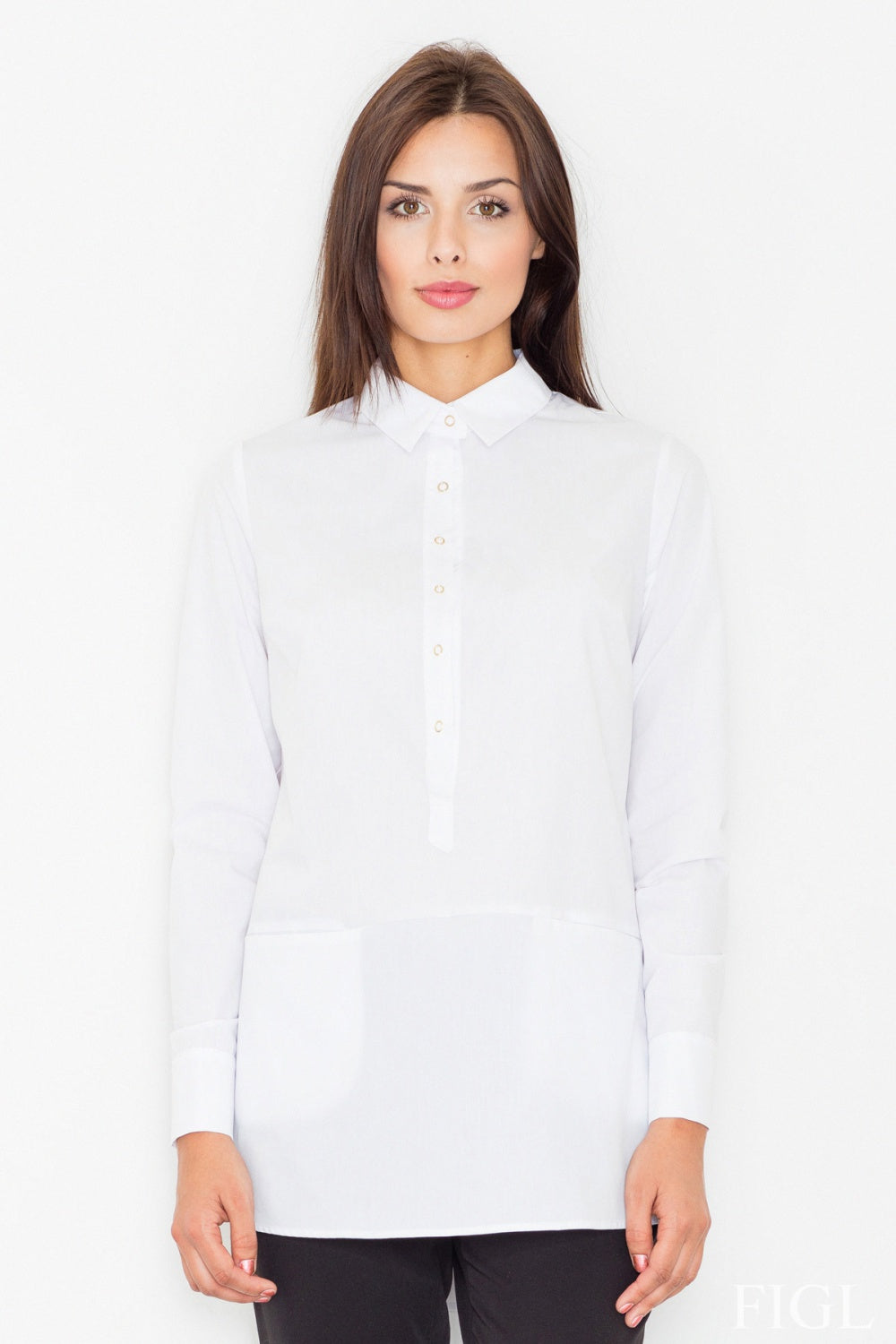 Blouse femme Figl Chemisier Chemisier — blanc