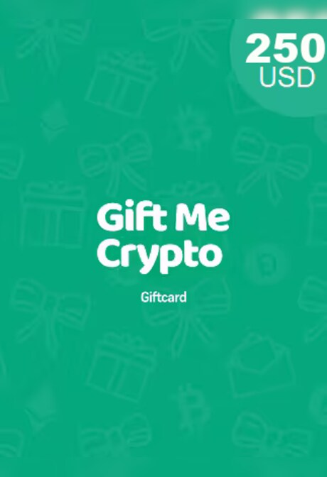 Gift Me Crypto Gift Card 250 USD - giftmecrypto Key - GLOBAL