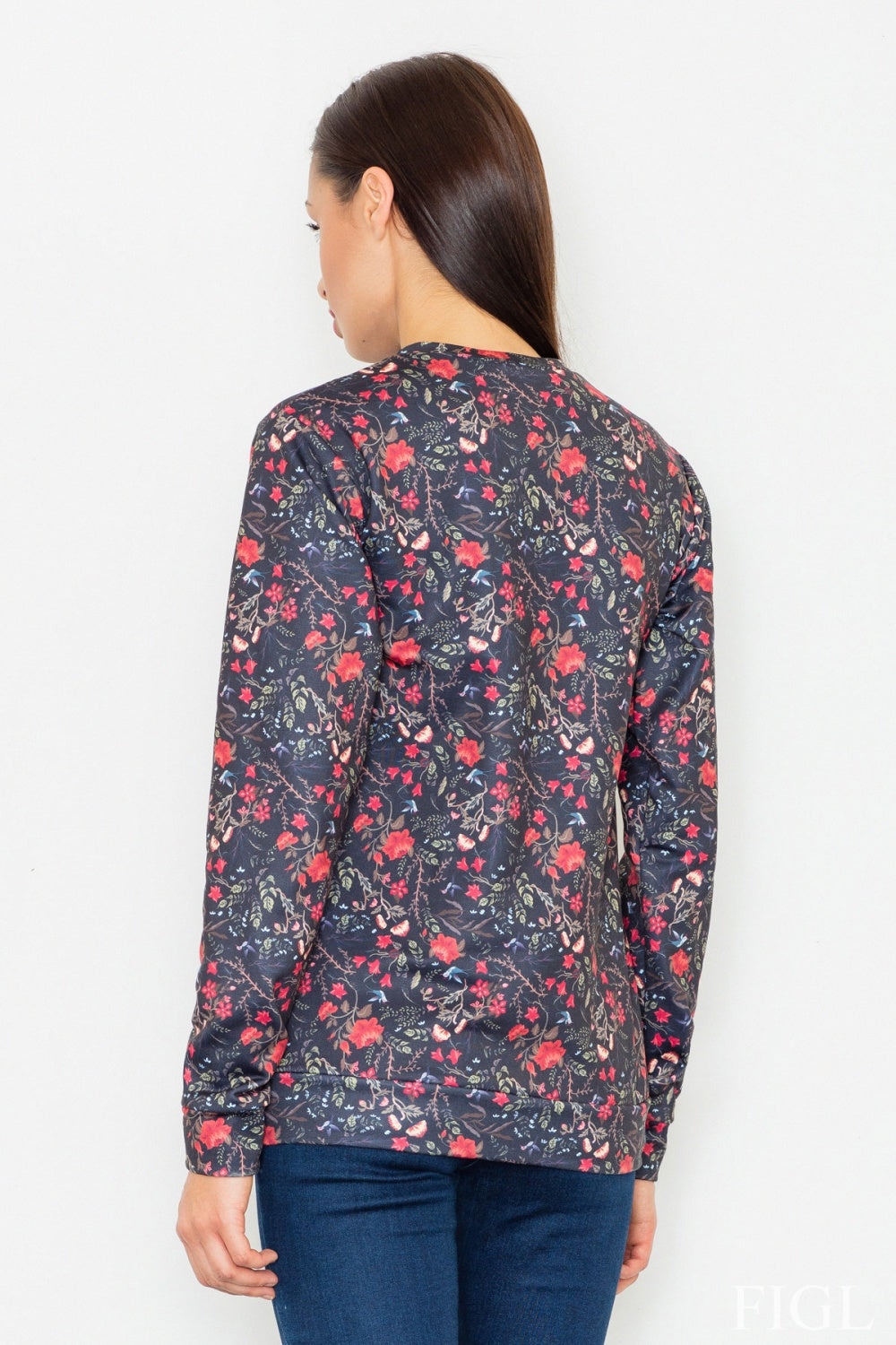 T-shirt femme Figl Sweatshirt Sweatshirt — noir