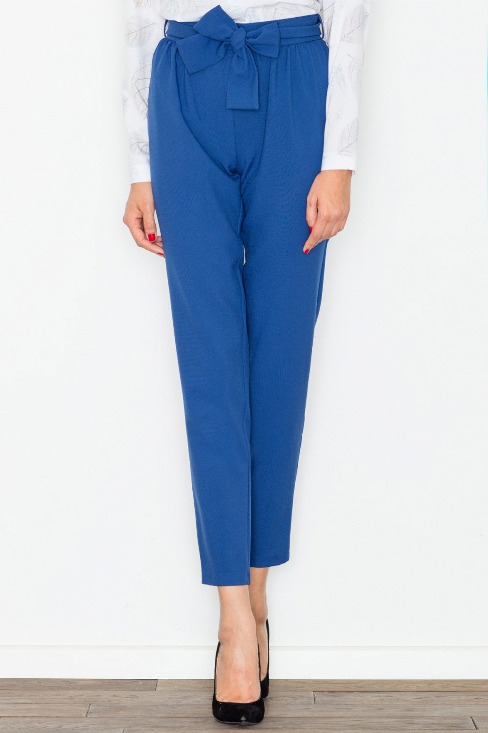Chaussures à talons femme Figl Pantalon Pantalon — bleu marine