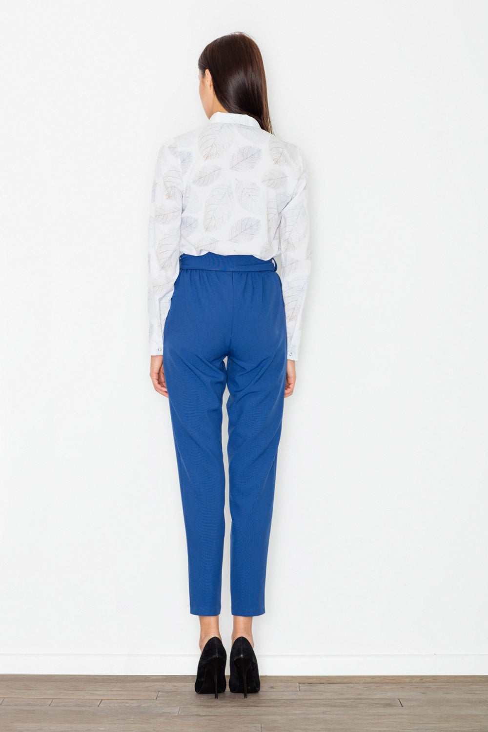 Chaussures à talons femme Figl Pantalon Pantalon — bleu marine