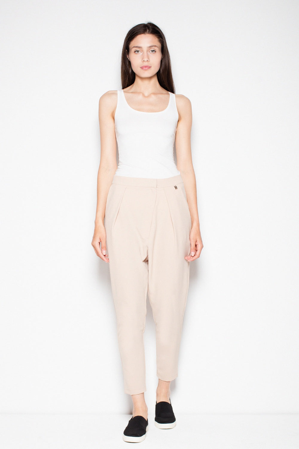 Chaussures à talons femme Venaton Pantalon Pantalon — beige