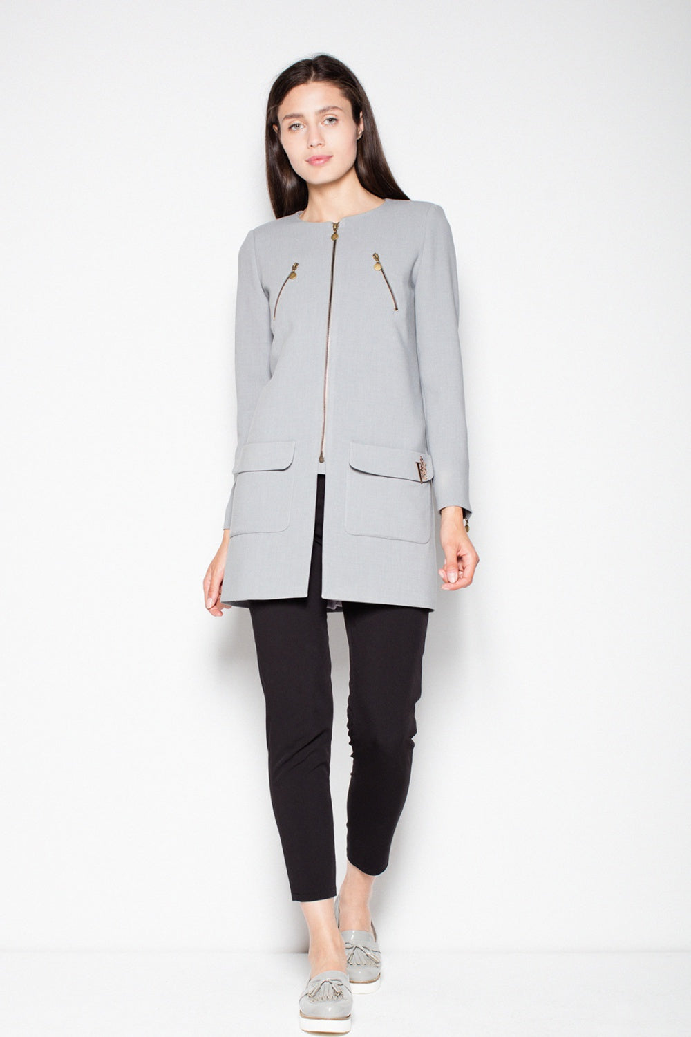 Manteau femme Venaton — gris