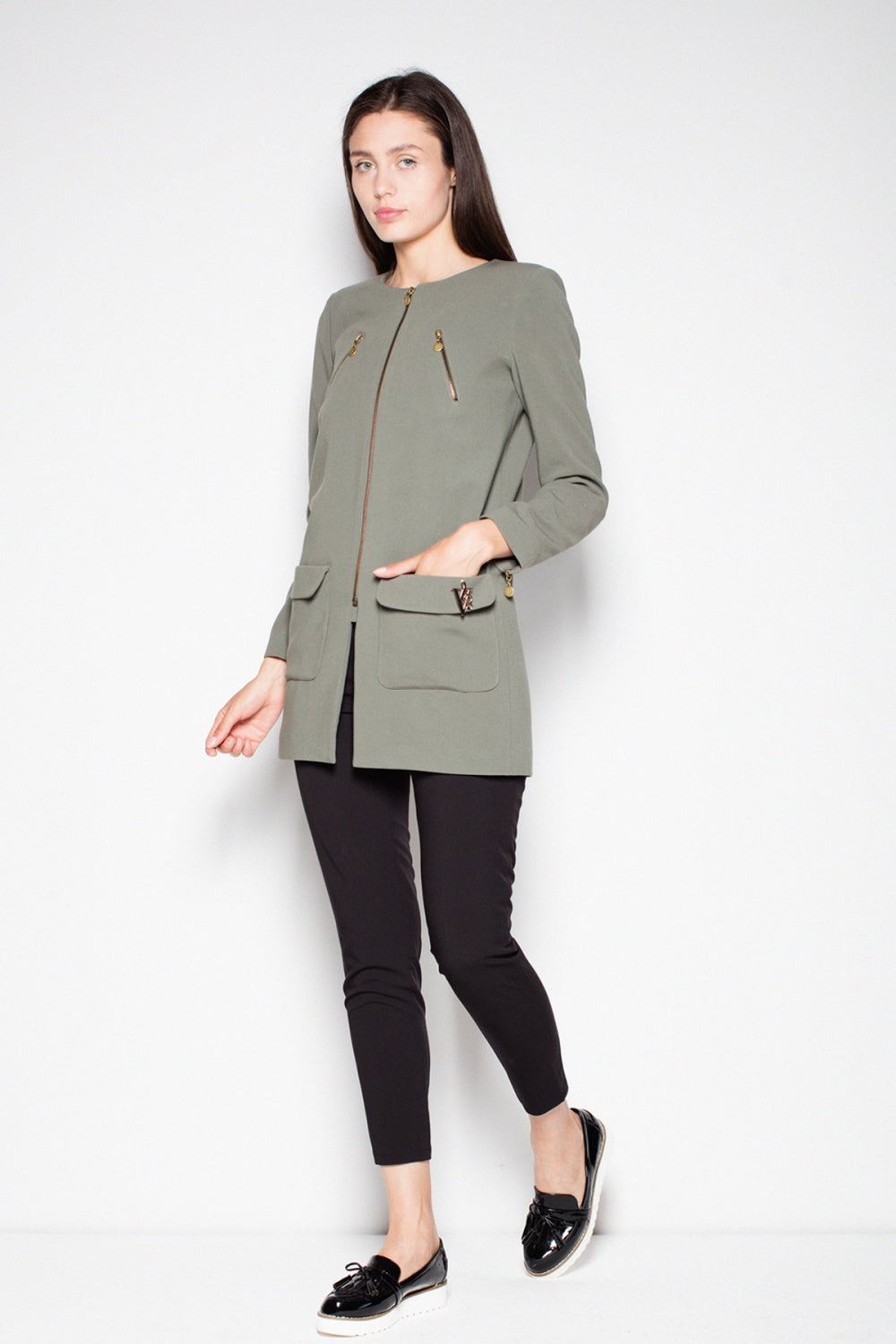 Manteau femme Venaton — vert