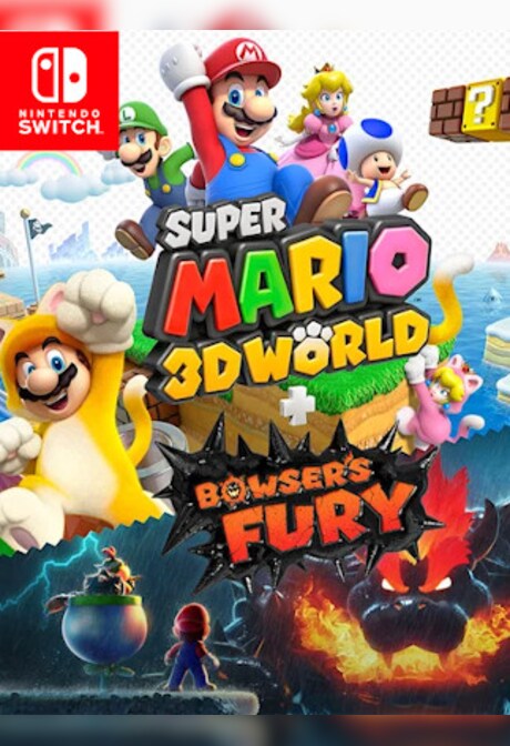 Super Mario 3D World + Bowser's Fury (Nintendo Switch) - Nintendo eShop Key - UNITED STATES
