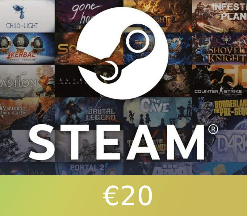 Steam Gift Card €20 ES Activation Code