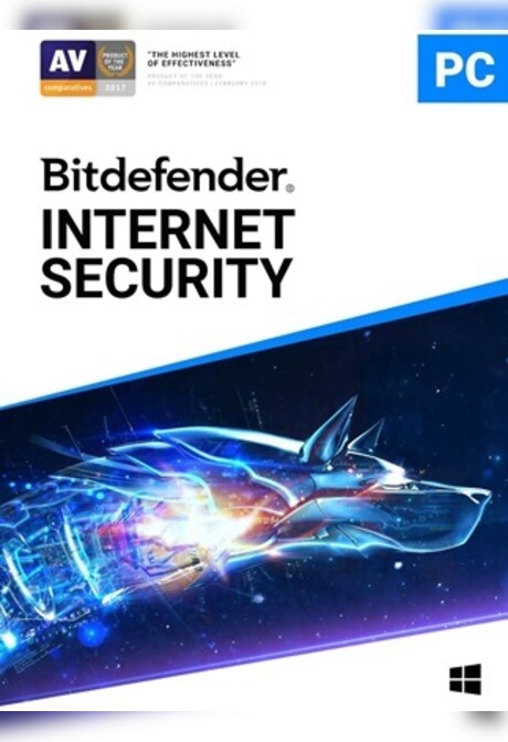 Bitdefender Internet Security (PC) 3 Devices, 2 Years - Bitdefender Key - UNITED STATES / CANADA