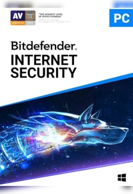Bitdefender Internet Security 2020 (PC) 1 Device, 1 Year - Bitdefender Key - EUROPE