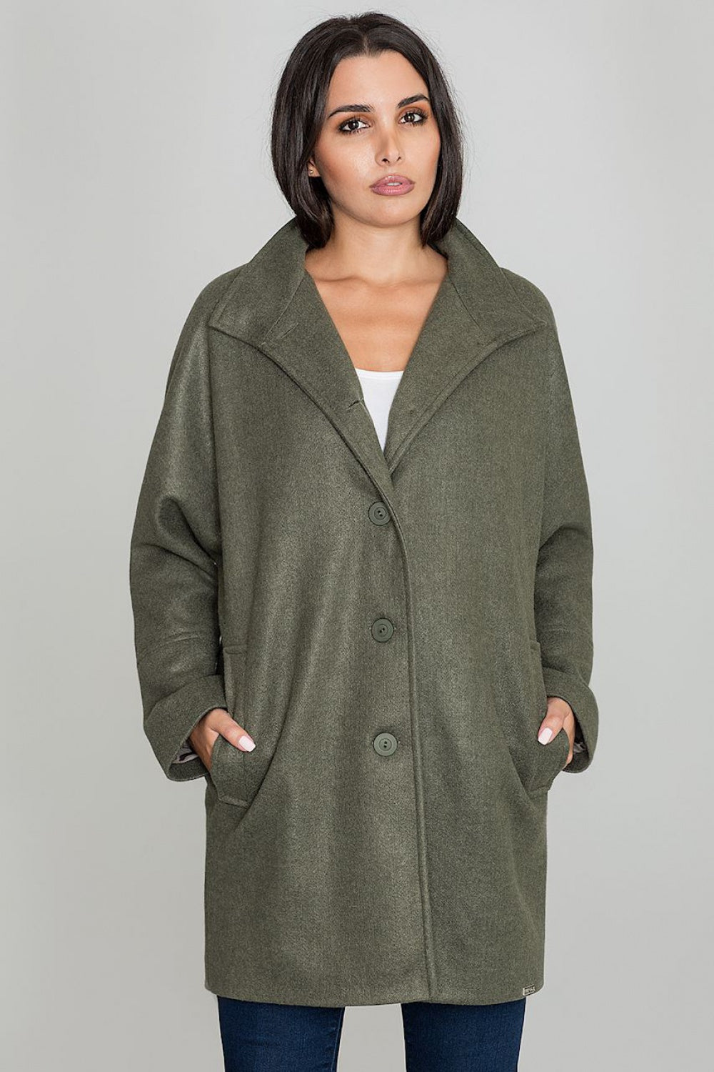 Manteau femme Figl — vert