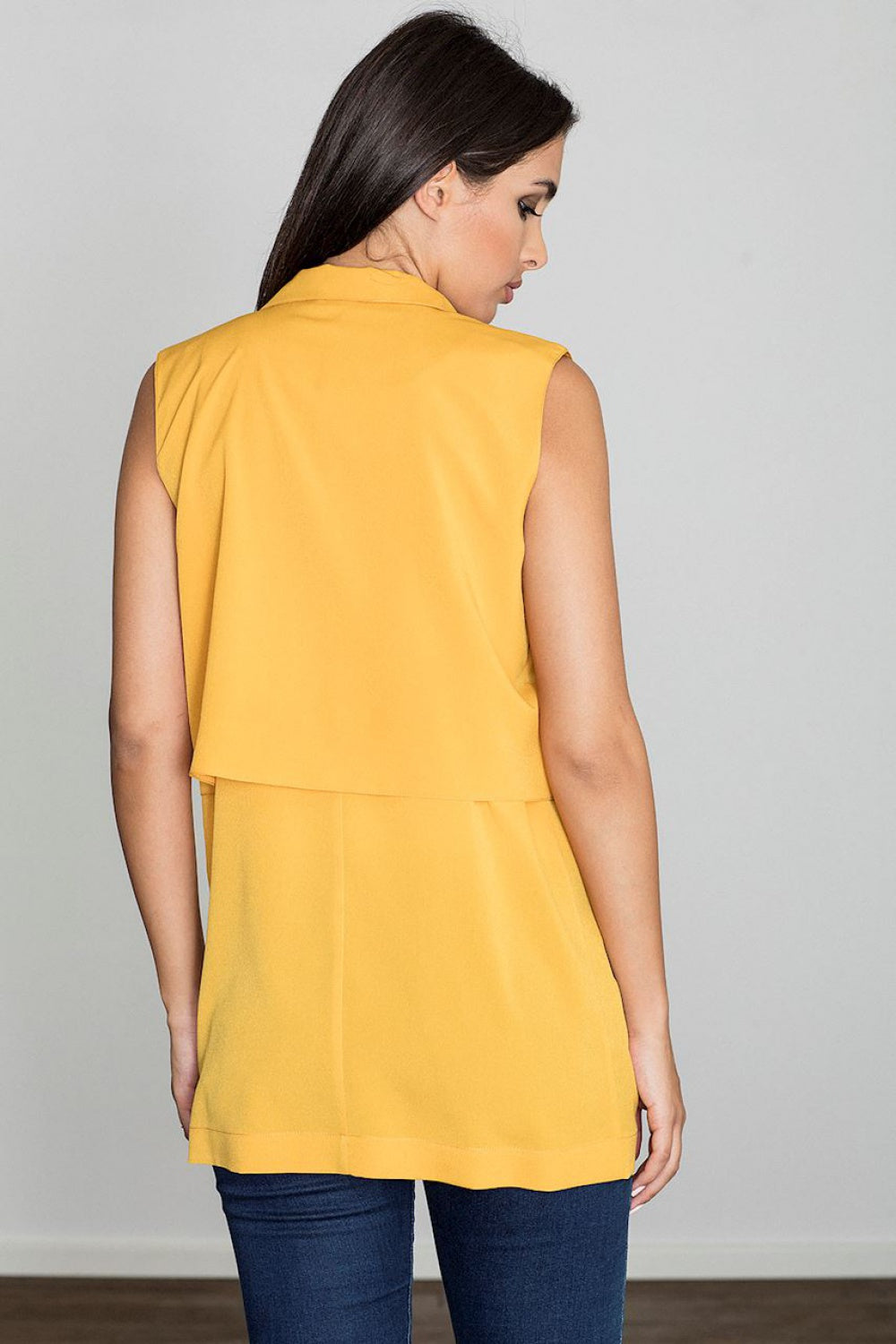 Gilet femme Figl — jaune
