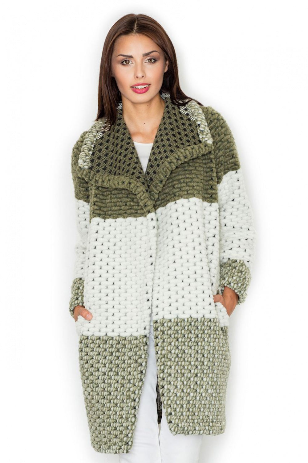Manteau femme Figl — vert