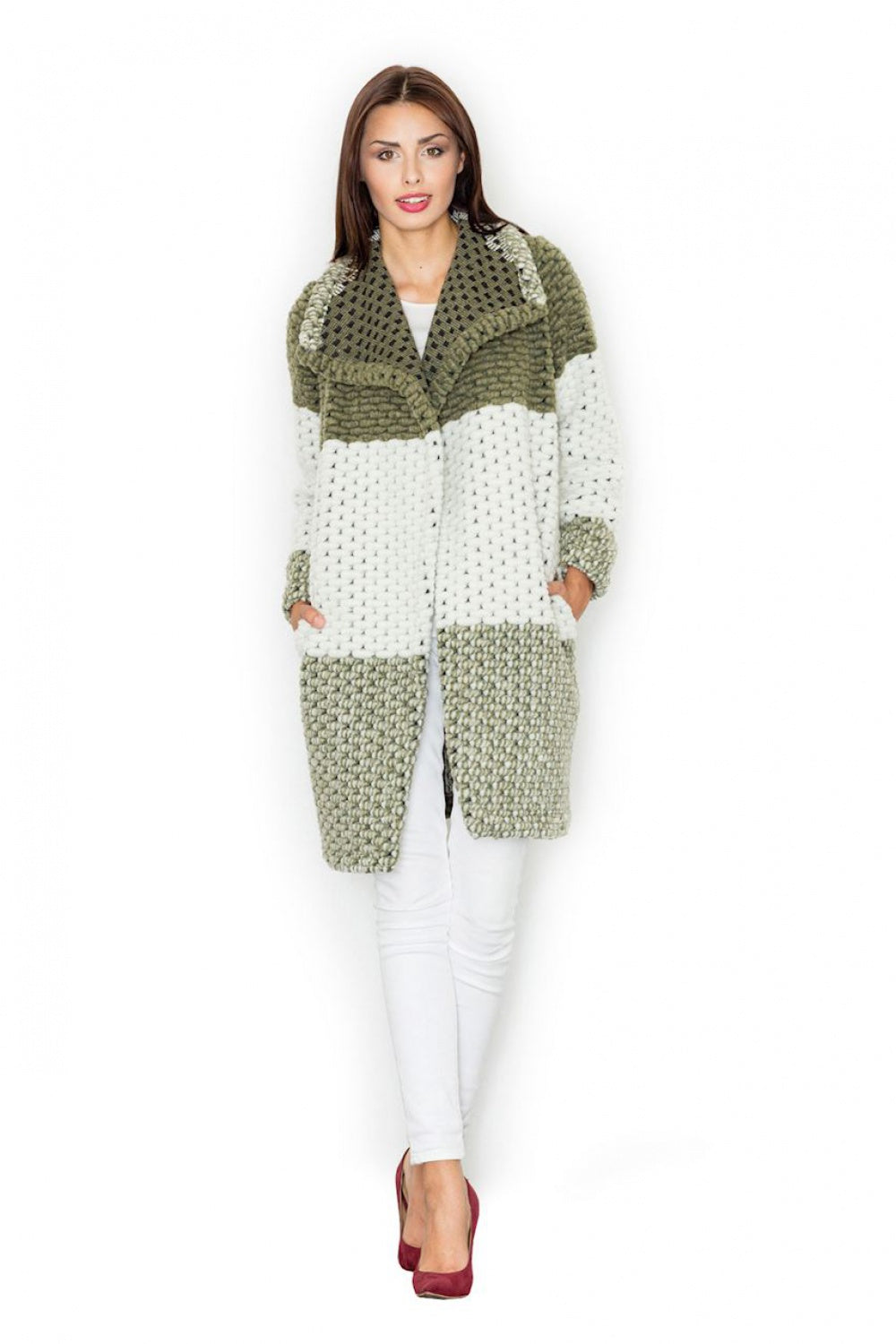 Manteau femme Figl — vert