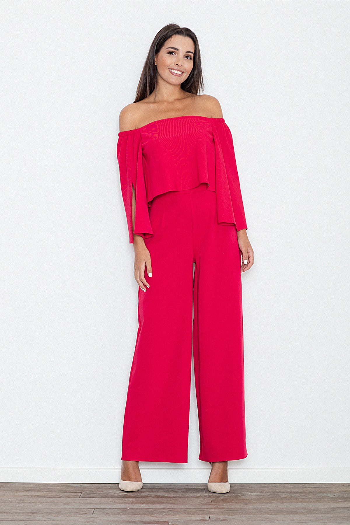 Chaussures à talons femme Figl Combinaison Combinaison — rouge