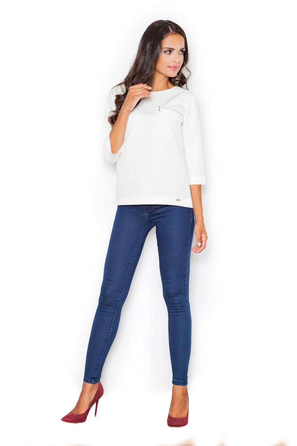 Blouse femme Figl Chemisier Chemisier — beige
