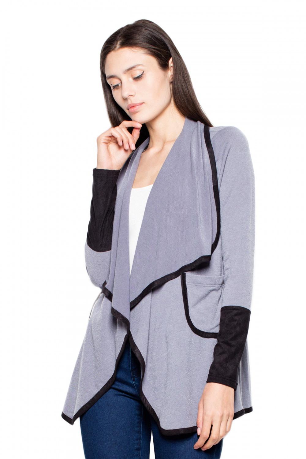 Cardigan femme Venaton — gris