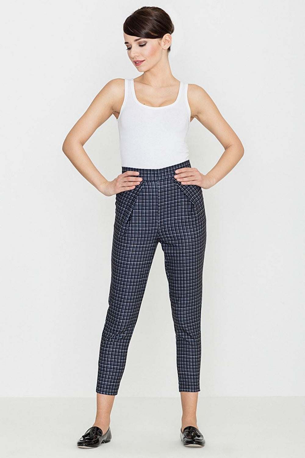 Chaussures à talons femme Lenitif Pantalon Pantalon — noir