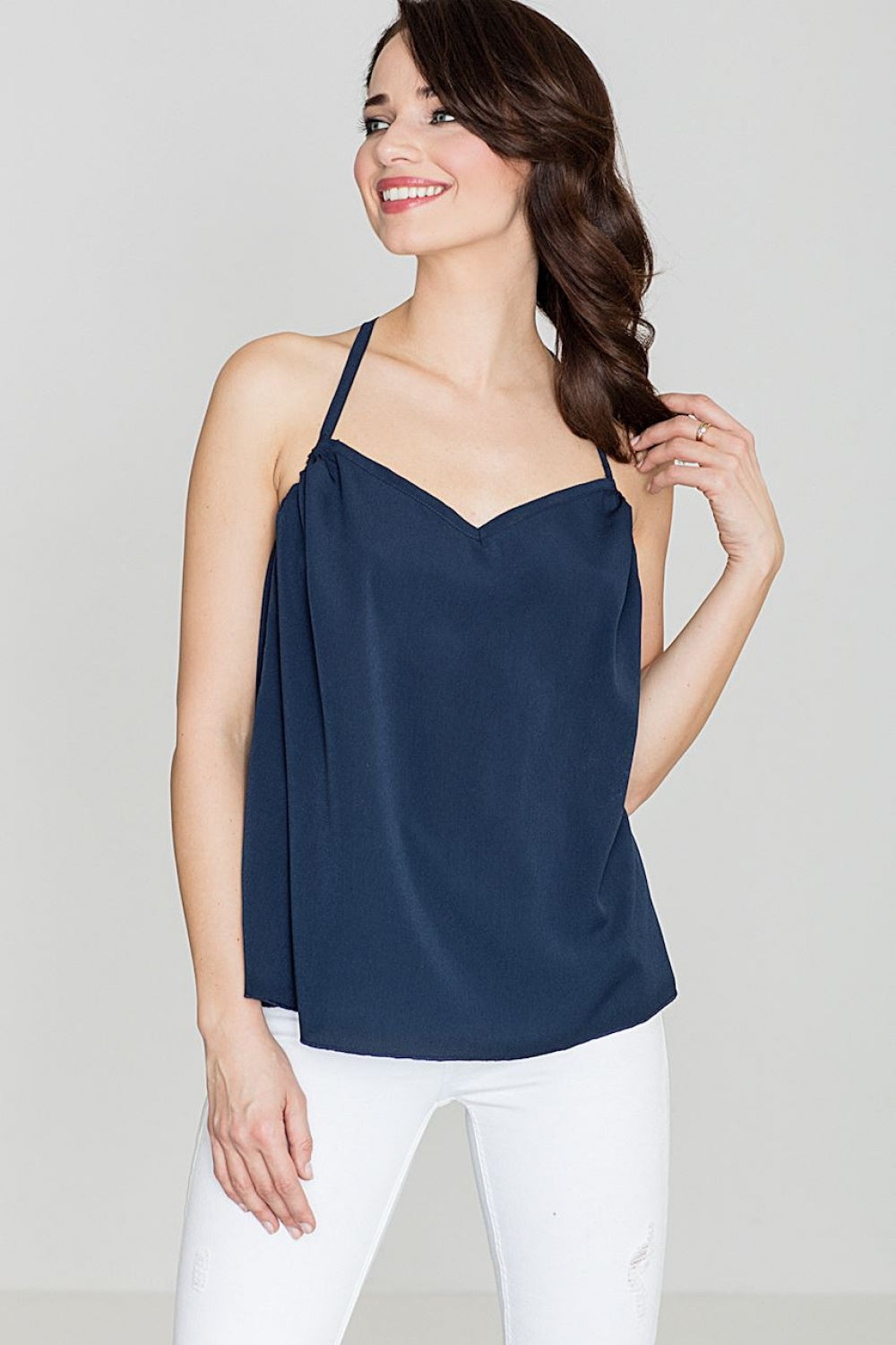 Blouse femme Lenitif Chemisier Chemisier — bleu marine