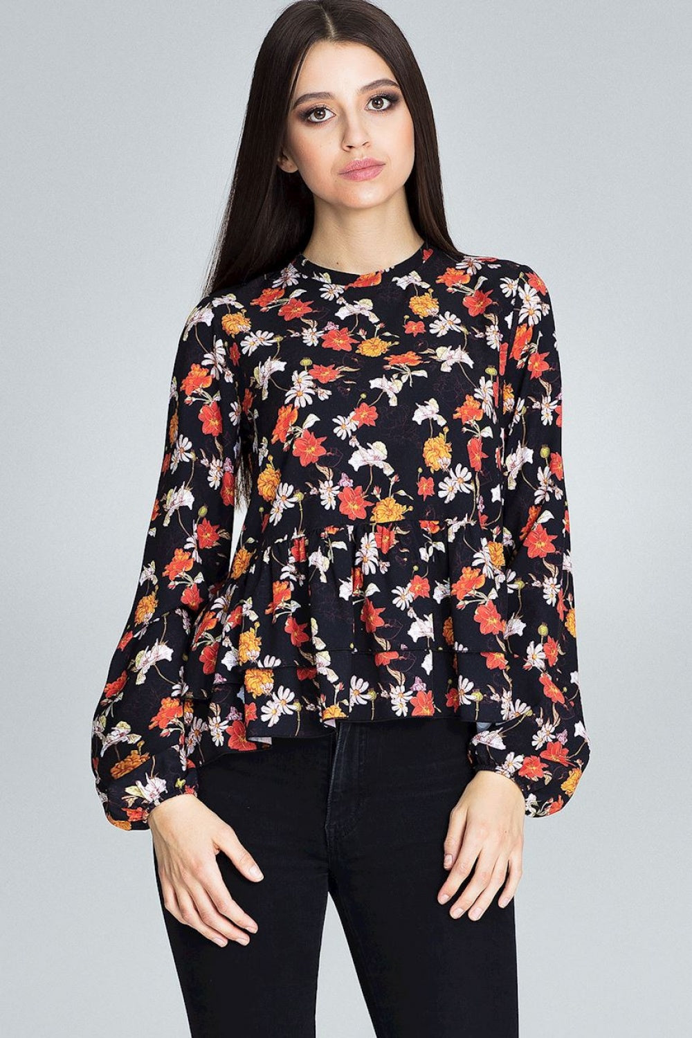 Blouse femme Figl Chemisier Chemisier — noir