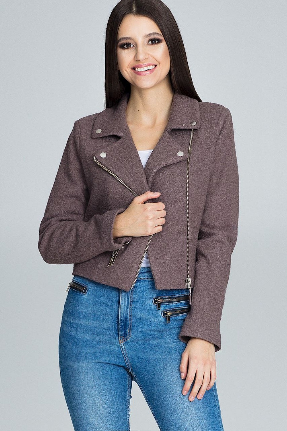 Veste femme Figl — brun