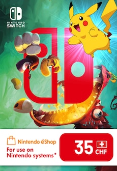Nintendo eShop Card 35 CHF - Nintendo eShop Key - SWITZERLAND