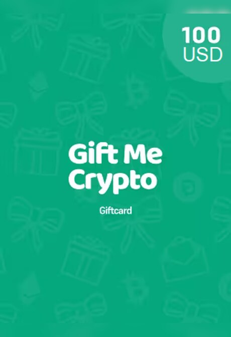 Gift Me Crypto Gift Card 100 USD - giftmecrypto Key - GLOBAL