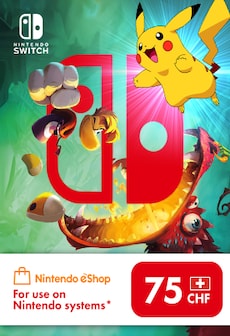 Nintendo eShop Card 75 CHF - Nintendo eShop Key - SWITZERLAND