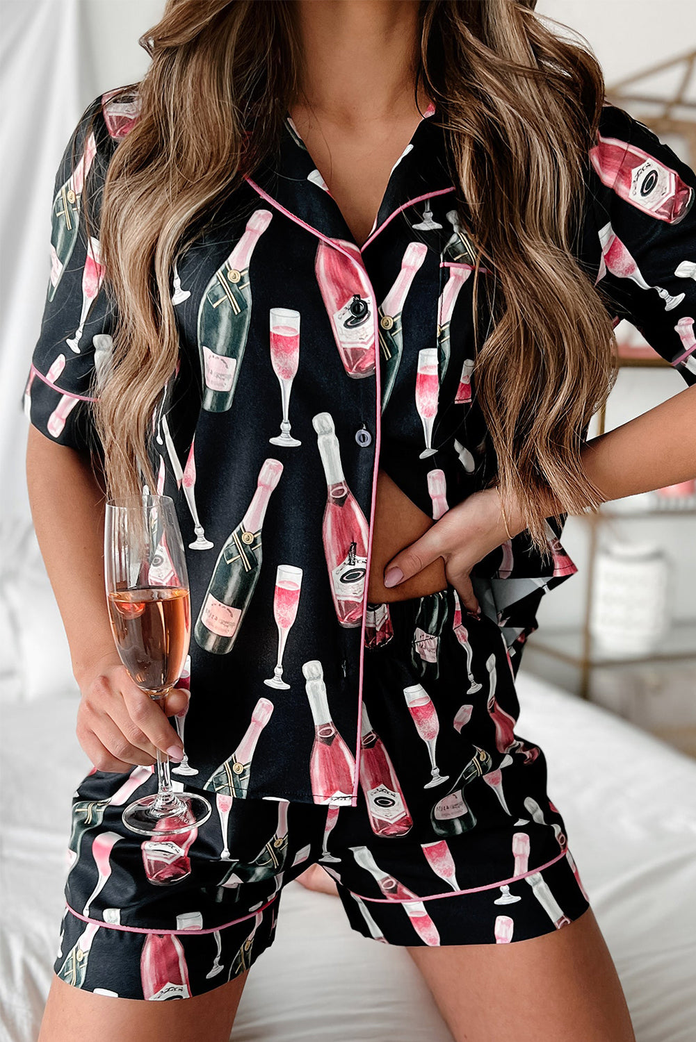 Pièce mode femme manches courtes — noir