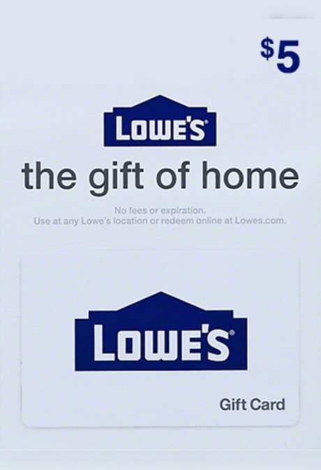 Lowe's Gift Card 5 USD - Lowe's Key - UNITED STATES