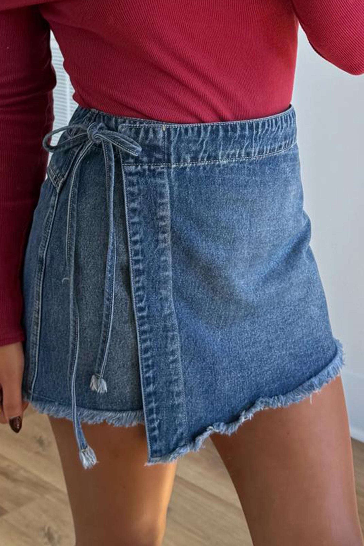 Jupe femme denim — bleu