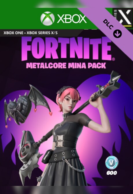Fortnite - Metalcore Mina Pack + 600 V-Bucks (Xbox Series X/S) - Xbox Live Key - EUROPE