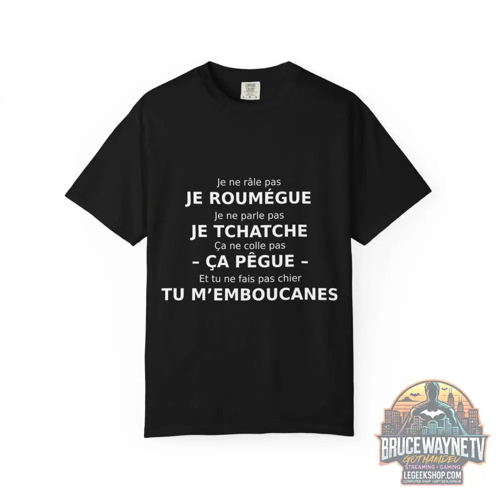 🎮 T-shirt Unisexe Citations Humoristiques Françaises 🎮 - Legeekshop