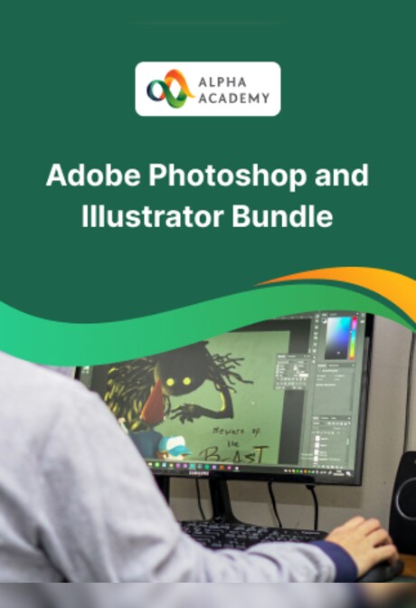 Adobe Photoshop and Illustrator eLearning Bundle - Alpha Academy