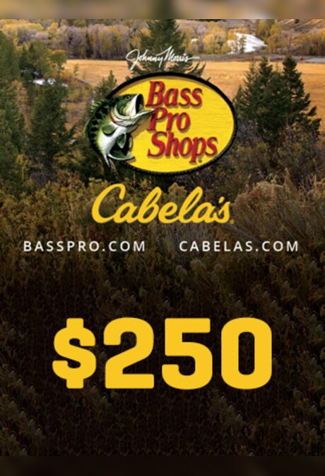 Bass Pro / Cabela's Gift Card 250 USD - Cabela's Key - UNITED STATES