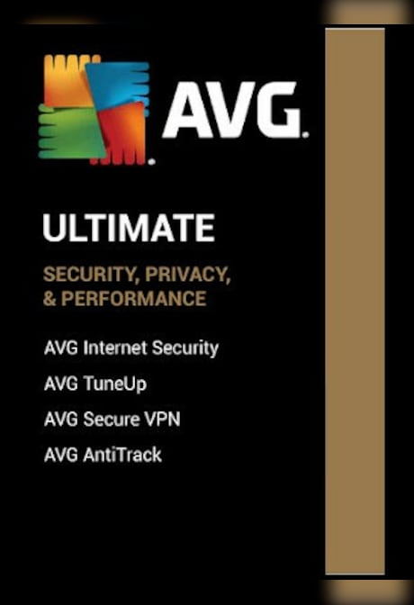 AVG Ultimate (PC) (10 Devices, 1 Year) - AVG Key - EUROPE