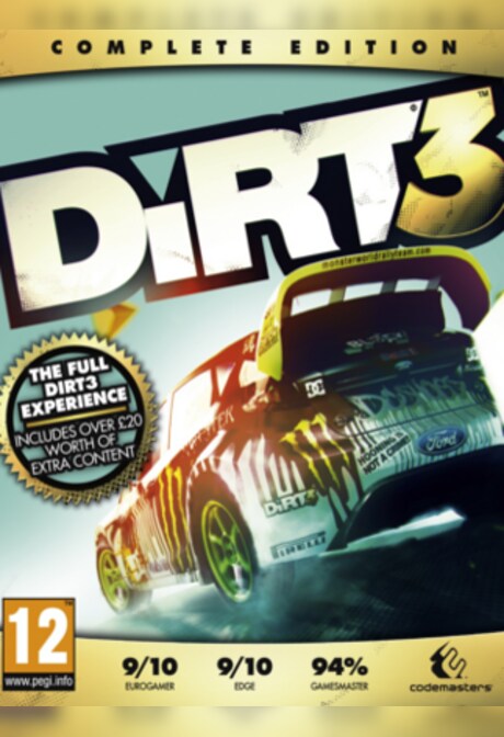 DiRT 3 Complete Edition (PC) - Steam Key - EUROPE