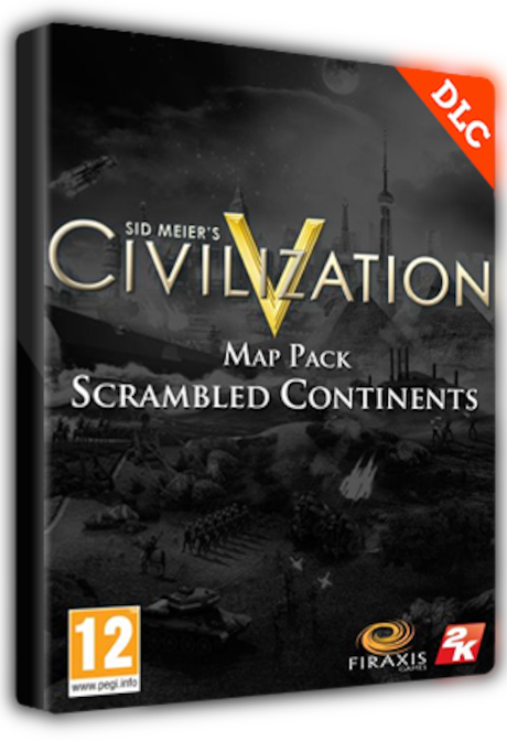 Sid Meier's Civilization V: Scrambled Continents Map Pack Steam Gift GLOBAL