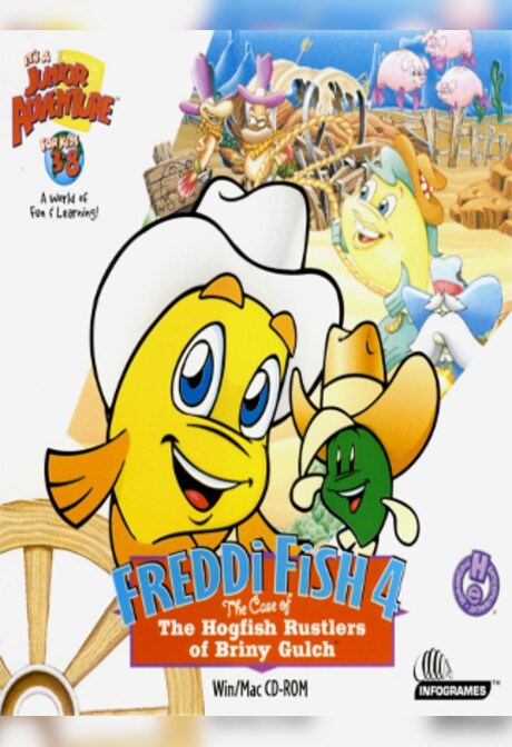 Freddi Fish 4: The Case of the Hogfish Rustlers of Briny Gulch Steam Key GLOBAL