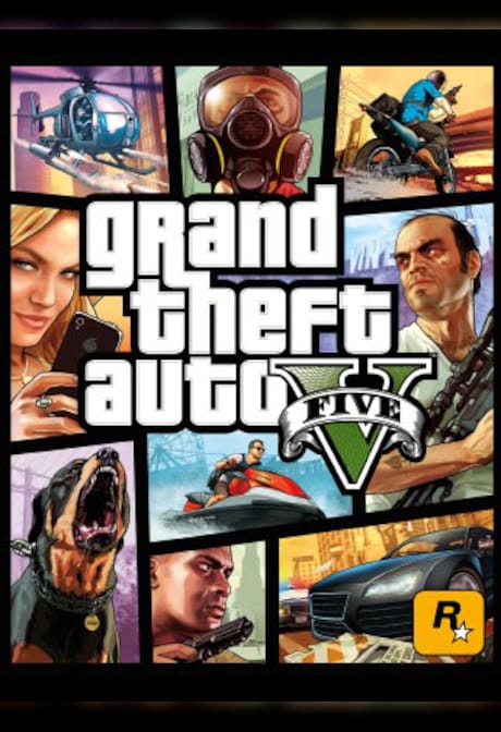 Grand Theft Auto V + Megalodon Shark Cash Card Rockstar Key UNITED KINGDOM