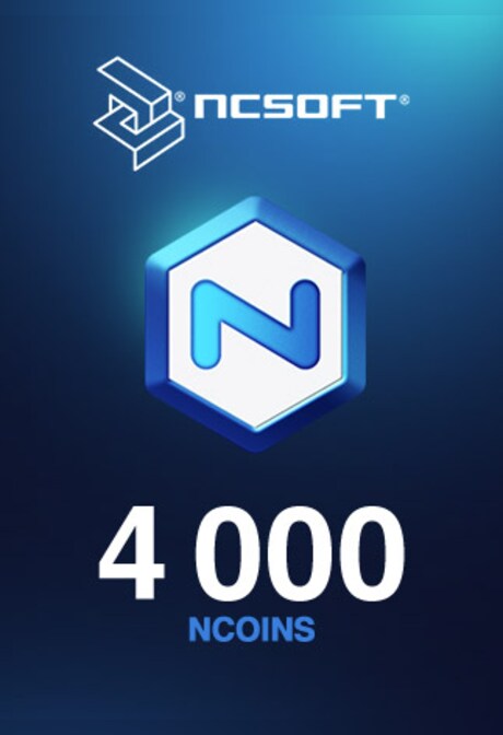 4000 NCoins NCSoft Key EUROPE