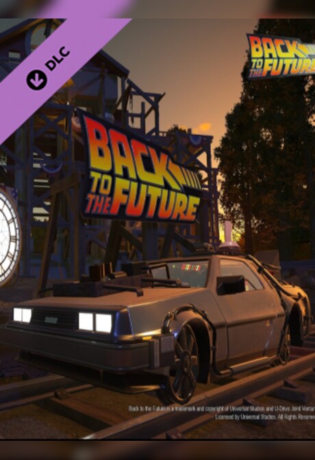 Planet Coaster - Back to the Future™ Time Machine Construction Kit Steam Gift GLOBAL