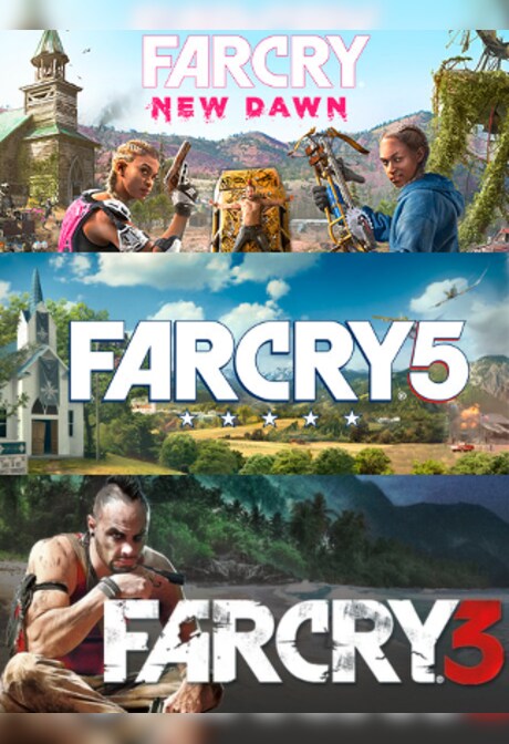 FAR CRY 5 GOLD EDITION + FAR CRY NEW DAWN DELUXE EDITION BUNDLE Steam Gift GLOBAL
