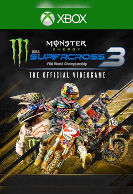 Monster Energy Supercross - The Official Videogame 3 (Xbox One) - Xbox Live Key - UNITED STATES