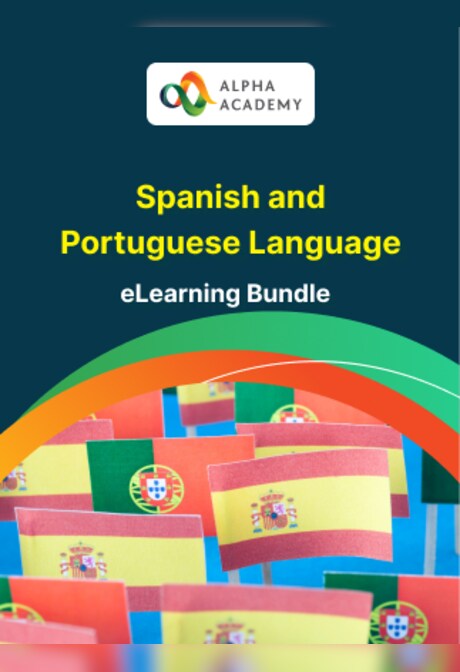 Iberian Mastery Bundle: Spanish and Portuguese Language Courses - Alpha Academy