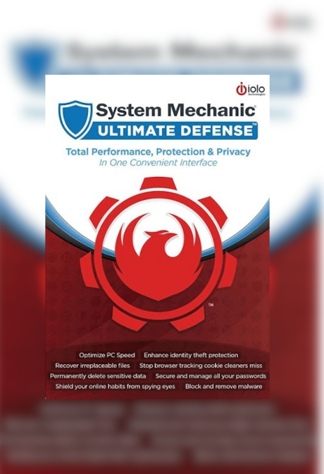 iolo System Mechanic Ultimate Defense 1 PC 1 Year - iolo Key GLOBAL