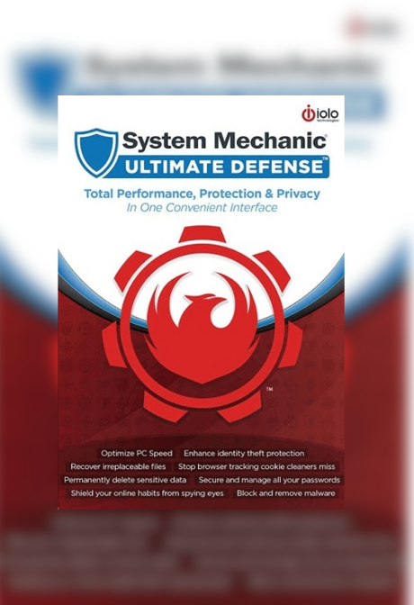 iolo System Mechanic Ultimate Defense 5 Users 1 Year - iolo Key - GLOBAL