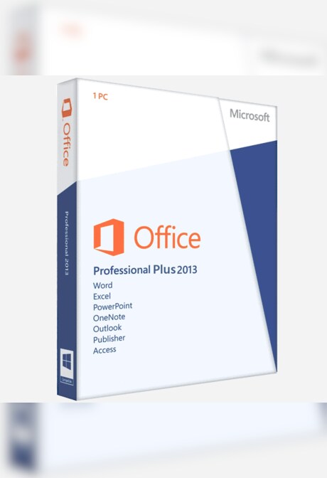 Microsoft Office Professional 2013 Plus (PC) - Microsoft Key - GLOBAL