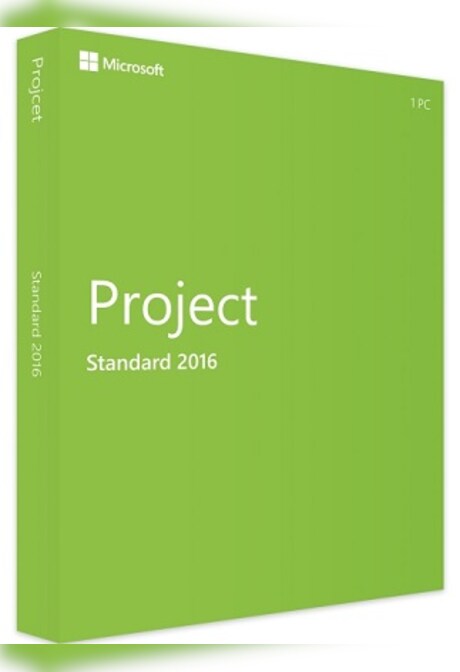 Microsoft Project 2016 (PC) Standard - Microsoft Key - GLOBAL