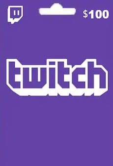 Twitch Gift Card 100 USD - twitch Key - UNITED STATES