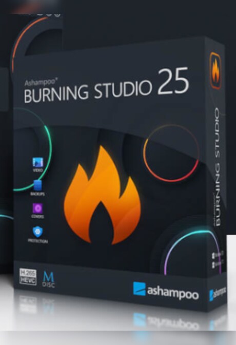 Ashampoo Burning Studio 25 (1 Device, Lifetime) - Ashampoo Key - GLOBAL